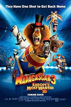 Madagaskar 3 Avrupa'nın En Çok Arananları